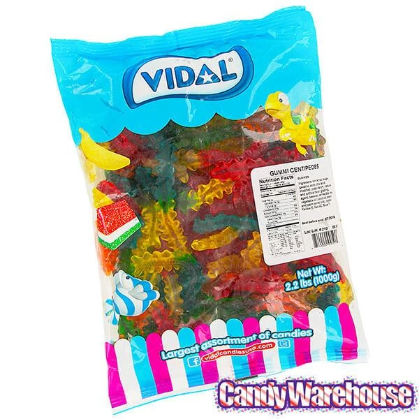Gummy Centipedes Candy: 1KG Bag 4 Gummy Centipedes Candy: 1KG Bag - Image 4