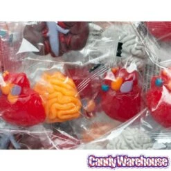 Gummy Internal Organs Candy: 38-Piece Bag -Food And Beverage Store gummy internal organs candy 38 piece bag candy warehouse 4