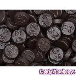 Gustaf's Double Salt Black Licorice Buttons: 1KG Bag -Food And Beverage Store gustaf s double salt black licorice buttons 1kg bag candy warehouse 4