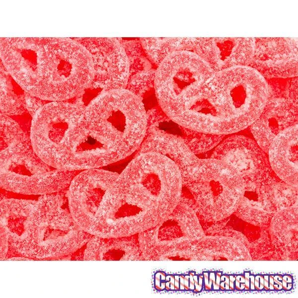 Gustaf's Red Raspberry Jelly Pretzels Candy: 1KG Bag 3 Gustaf's Red Raspberry Jelly Pretzels Candy: 1KG Bag - Image 3