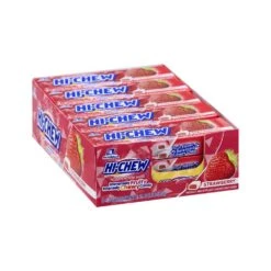 Hi-Chew Fruit Chews 10-Piece Candy Packs - Strawberry: 15-Piece Box -Food And Beverage Store hi chew fruit chews 10 piece candy packs strawberry 15 piece box candy warehouse 3