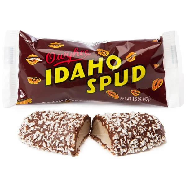 Idaho Spud Candy Bars: 18-Piece Box 1 Idaho Spud Candy Bars: 18-Piece Box