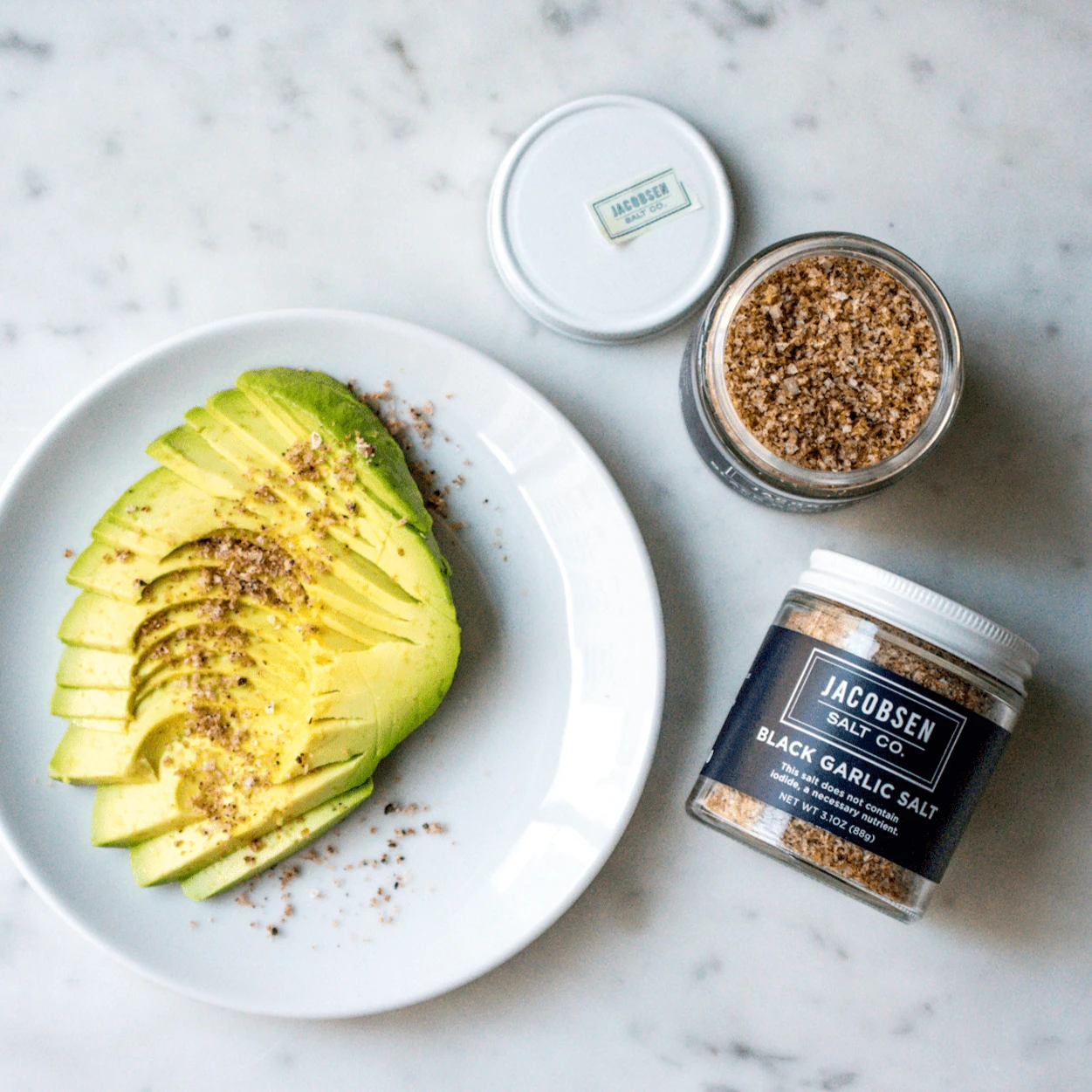 Jacobsen Salt Co. Infused Black Garlic Salt 2 Jacobsen Salt Co. Infused Black Garlic Salt - Image 2