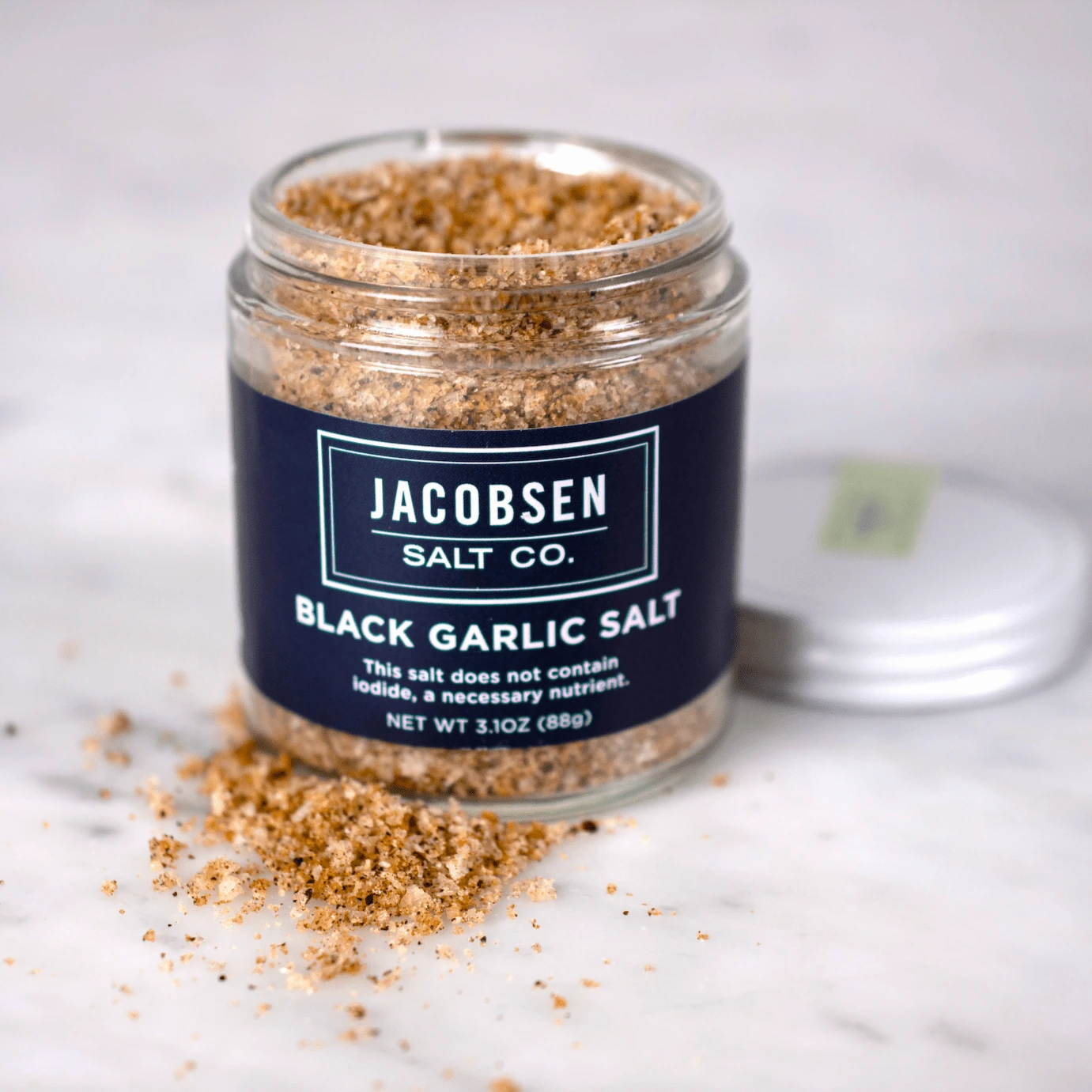 Jacobsen Salt Co. Infused Black Garlic Salt 4 Jacobsen Salt Co. Infused Black Garlic Salt - Image 4