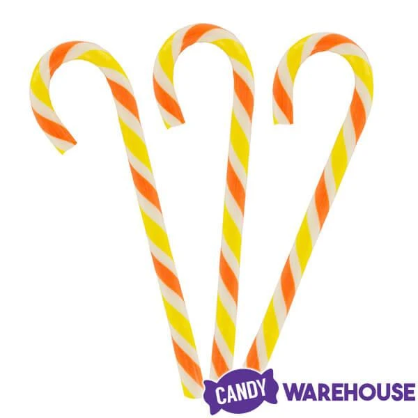 Jelly Belly Candy Canes - Pina Colada: 80-Piece Bucket 2 Jelly Belly Candy Canes - Pina Colada: 80-Piece Bucket - Image 2