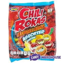 Jovy Chili Rokas Revolcadas Hard Candy - Assorted: 65-Piece Bag -Food And Beverage Store jovy chili rokas revolcadas hard candy assorted 65 piece bag candy warehouse 4