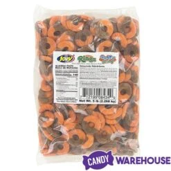 Jovy Crazy Gummy Rings Chamoy Candy - Green Apple: 5LB Bag -Food And Beverage Store jovy crazy gummy rings chamoy candy green apple 5lb bag candy warehouse 4