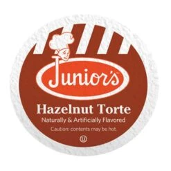 Junior's Most Fabulous Hazelnut Torte, Medium Roast Single Single Serve 2/18 Ct -Food And Beverage Store juniors most fabulous hazelnut torte medium roast single single serve 1