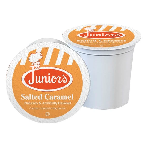 Junior's Most Fabulous Salted Caramel, Medium Roast Single Single Serve 4/18 Ct 2 Junior's Most Fabulous Salted Caramel, Medium Roast Single Single Serve 4/18 Ct - Image 2
