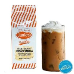 Junior's Most Fabulous French Vanilla, Medium Roast Ground Coffee, 4/12 Oz Bags -Food And Beverage Store juniorsfrenchvaniila 2
