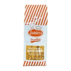 Junior's Most Fabulous Salted Caramel Ground Coffee, 4/12 Oz Bag 8 Junior's Most Fabulous Salted Caramel Ground Coffee, 4/12 Oz Bag -Food And Beverage Store juniorssaltedcaramel1 1