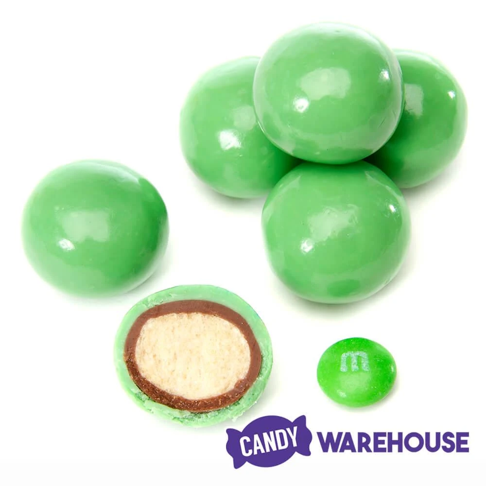 Koppers Milk Chocolate Covered Malt Balls - Light Green: 5LB Bag 3 Koppers Milk Chocolate Covered Malt Balls - Light Green: 5LB Bag - Image 3