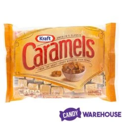 Kraft Caramel Squares Candy: 11-Ounce Bag -Food And Beverage Store kraft caramel squares candy 11 ounce bag candy warehouse 3