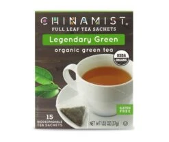 China Mist - Legendary Green Organic Black Full Leaf Tea Sachet, 6 Boxes 15 Count 6 China Mist - Legendary Green Organic Black Full Leaf Tea Sachet, 6 Boxes 15 Count -Food And Beverage Store legendarygreen teasachet packet 1 1 1