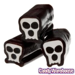 Licorice Skulls Candy: 5LB Bag -Food And Beverage Store licorice skulls candy 5lb bag candy warehouse 5