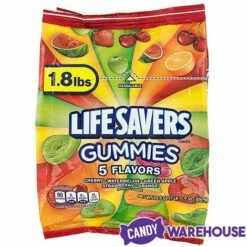 LifeSavers Gummies Candy - 5 Flavors: 1.6LB Bag -Food And Beverage Store lifesavers gummies candy 5 flavors 1 6lb bag candy warehouse 5