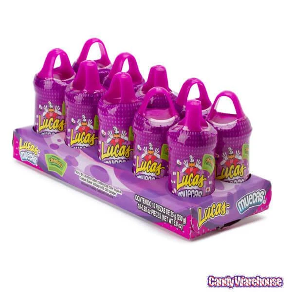 Lucas Muecas Candy - Chamoy: 10-Piece Box 2 Lucas Muecas Candy - Chamoy: 10-Piece Box - Image 2