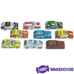 Madelaine Foiled Milk Chocolate Mini Cars: 100-Piece Display 8 Madelaine Foiled Milk Chocolate Mini Cars: 100-Piece Display -Food And Beverage Store madelaine foiled milk chocolate mini cars 100 piece display candy warehouse 3