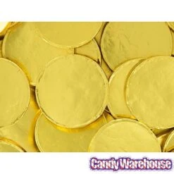 Madelaine Gold Foiled Milk Chocolate Coins - Blank: 5LB Bag -Food And Beverage Store madelaine gold foiled milk chocolate coins blank 5lb bag candy warehouse 3