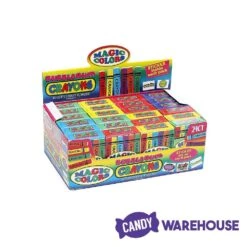 Food And Beverage Store -Food And Beverage Store magic colors bubble gum crayons packs 24 piece box candy warehouse 2