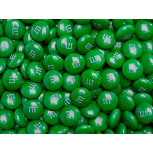 M&M's Milk Chocolate Candy - Dark Green: 5LB Bag 1 M&M's Milk Chocolate Candy - Dark Green: 5LB Bag