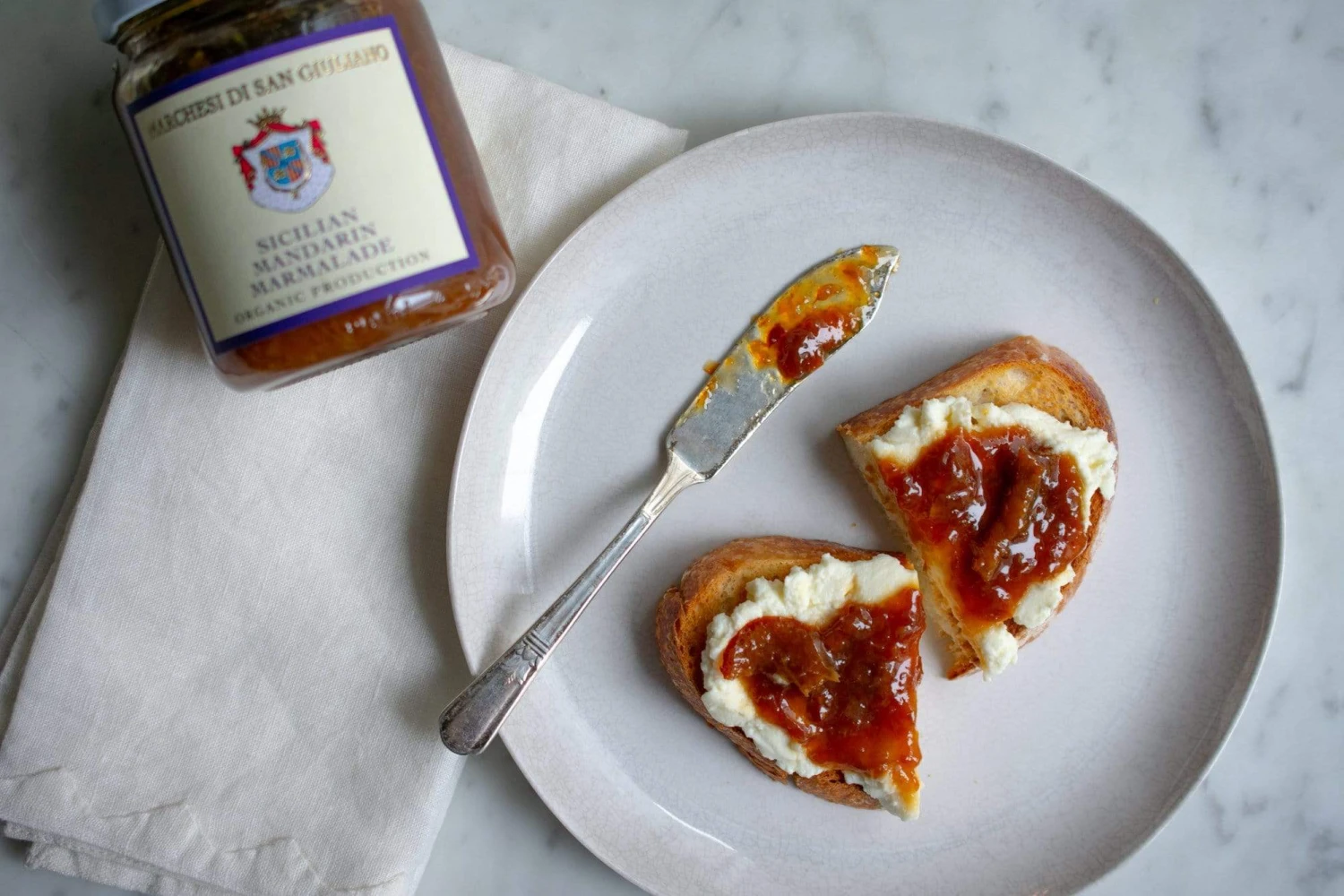 Marchesi Di San Giuliano Mandarin Orange Marmalade 2 Marchesi Di San Giuliano Mandarin Orange Marmalade - Image 2