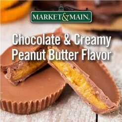 Market & Main Chocolate Peanut Butter Single Serve Coffee Cups, 6 Box (72 Cups) -Food And Beverage Store market main chocolate peanut butter cup coffee single serve cups 12cups2