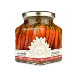 Masseria Mirogallo Diavolicchi Hot Peppers In Extra-Virgin Olive Oil