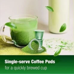 Matcha De Aroma - Green Tea Latte Single Serve Pods (Cinnamon Chai) -Food And Beverage Store matcha de aroma green tea latte single serve pods creamy matcha02 1