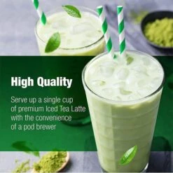 Matcha De Aroma - Green Tea Latte Single Serve Pods (Cinnamon Chai) -Food And Beverage Store matcha de aroma green tea latte single serve pods creamy matcha03 1