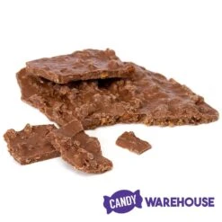 Milk Chocolate Hickory Smoked Bacon Bark: 5-Ounce Gift Bag -Food And Beverage Store milk chocolate hickory smoked bacon bark 5 ounce gift bag candy warehouse 2