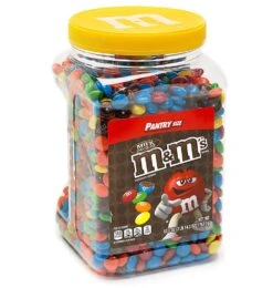 New Products 3 Milk Chocolate M&M's Candy: 56-Ounce Jar