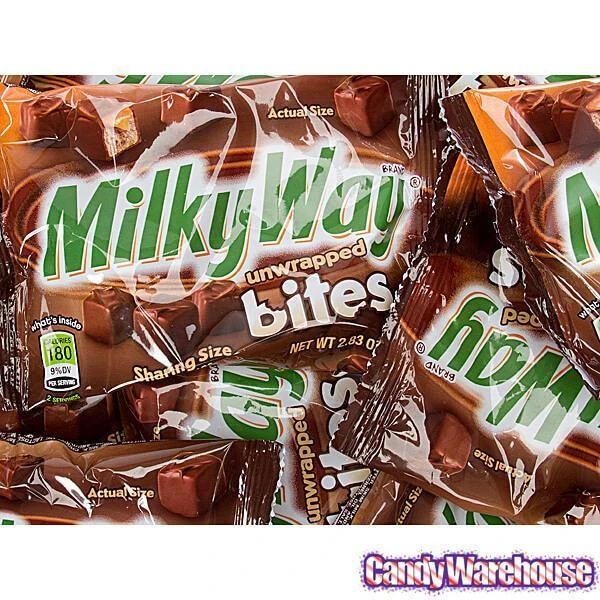 Milky Way Bites Candy Packs: 12-Piece Box 3 Milky Way Bites Candy Packs: 12-Piece Box - Image 3