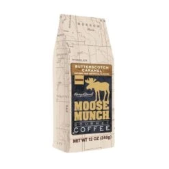 Harry & David Moose Munch Butterscotch Caramel Ground Gourmet Coffee 2 Bags -Food And Beverage Store new project