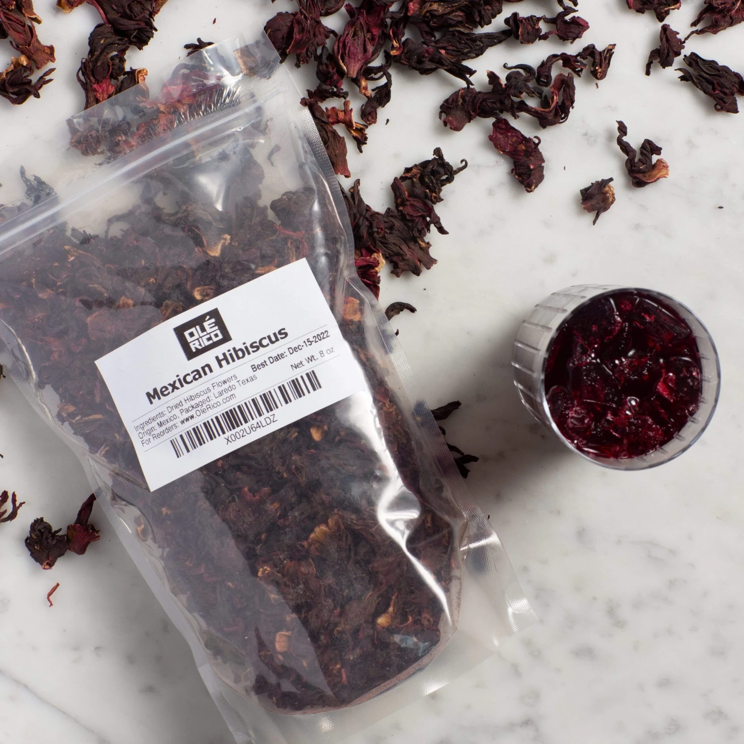 Olé Rico Dried Hibiscus 3 Olé Rico Dried Hibiscus - Image 3