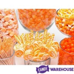 Orange Candy Bar Table Assortment -Food And Beverage Store orange candy bar table assortment candy warehouse 3