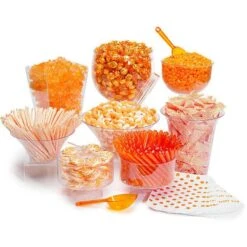 Orange Candy Buffet Kit: 25 To 50 Guests