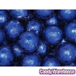 Palmer Foiled Caramel Filled Chocolate Candy Balls - Royal Blue: 5LB Bag -Food And Beverage Store palmer foiled caramel filled chocolate candy balls royal blue 5lb bag candy warehouse 4