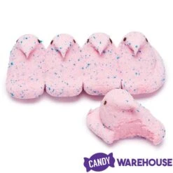 Peeps Marshmallow Chicks Candy - Cotton Candy: 5-Piece Pack -Food And Beverage Store peeps marshmallow chicks candy cotton candy 5 piece pack candy warehouse 3