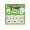Peeps Marshmallow Halloween Candy Packs - Skulls: 12-Piece Case