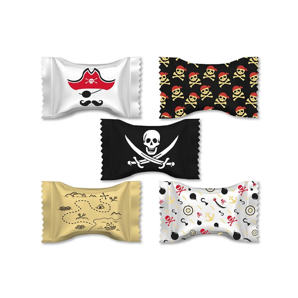 Pirate Wrapped Buttermint Creams: 300-Piece Case 1 Pirate Wrapped Buttermint Creams: 300-Piece Case