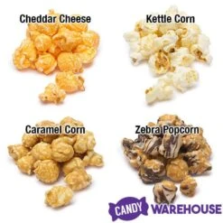 Popcornopolis Mini Cones Assorted Popcorn Packs: 12-Piece Bag -Food And Beverage Store popcornopolis mini cones assorted popcorn packs 12 piece bag candy warehouse 6