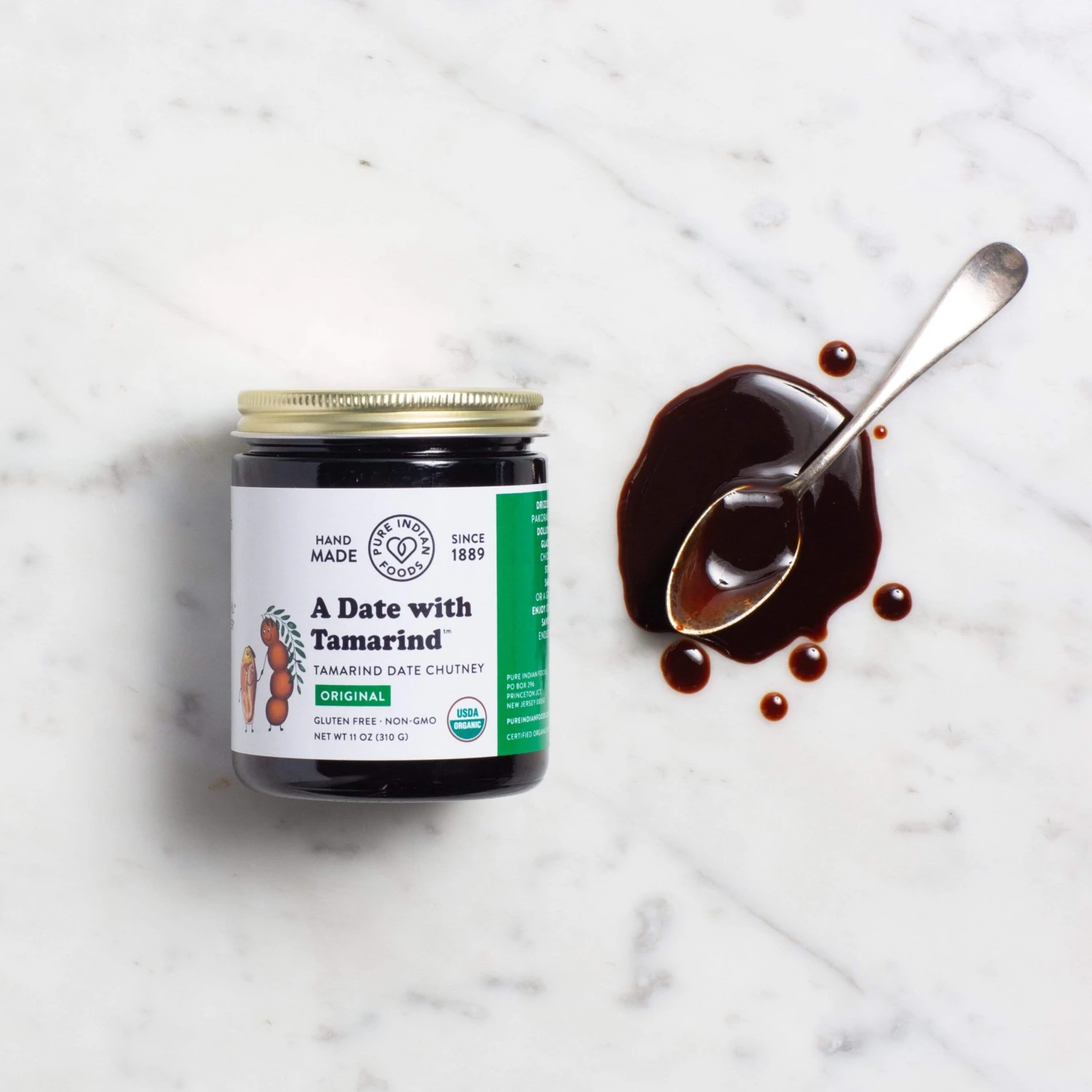 Pure Indian Foods Organic Tamarind Date Chutney 3 Pure Indian Foods Organic Tamarind Date Chutney - Image 3