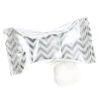 Silver Chevron Stripe Wrapped Buttermint Creams: 300-Piece Case