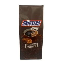 Snickers Caramel, Peanuts, Nougat And Chocolate, Naturally And Artificially Flavored Ground Coffee, 2/10 Oz Bags -Food And Beverage Store snickers1 1