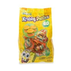SpongeBob Gummy Krabby Patties Candy Packs - Original: 40-Piece Bag -Food And Beverage Store spongebob gummy krabby patties candy packs original 40 piece bag candy warehouse 5 d0f79588 36e7 4752 9163 32736a1e7d2b