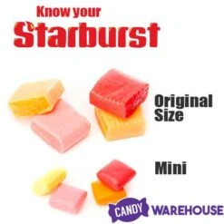 Starburst Fruit Chews Candy: 3LB Bag -Food And Beverage Store starburst fruit chews candy 3lb bag candy warehouse 5