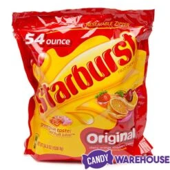 Starburst Fruit Chews Candy: 3LB Bag -Food And Beverage Store starburst fruit chews candy 3lb bag candy warehouse 6