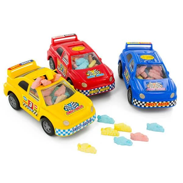 Sweet Racer Candy Filled Race Cars: 12-Piece Box 1 Sweet Racer Candy Filled Race Cars: 12-Piece Box