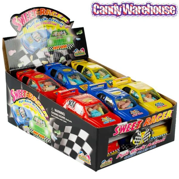Sweet Racer Candy Filled Race Cars: 12-Piece Box 2 Sweet Racer Candy Filled Race Cars: 12-Piece Box - Image 2